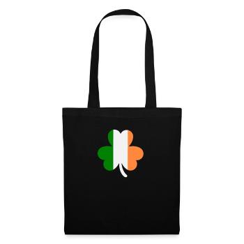 Accessoires de la Saint-Patrick Irlande Shamrock Décoration - Sac en tissu - noir - Devant