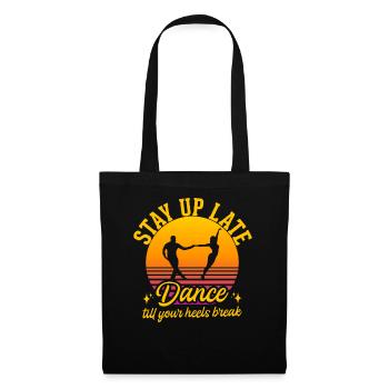 Formation en danse Ballroom Danse de couple - Sac en tissu - noir - Devant