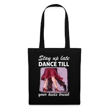 Formation en danse Ballroom Danse de couple - Sac en tissu - noir - Devant