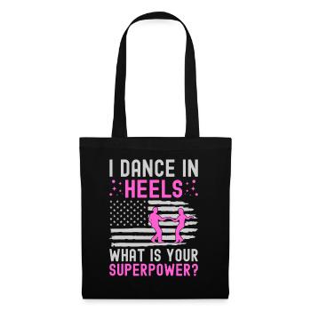 Formation en danse Ballroom Danse de couple - Sac en tissu - noir - Devant