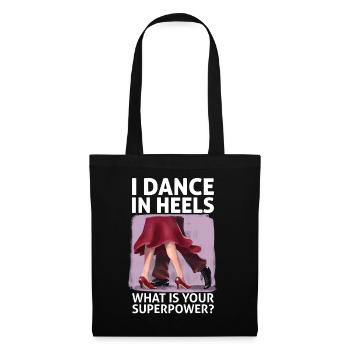 Formation en danse Ballroom Danse de couple - Sac en tissu - noir - Devant