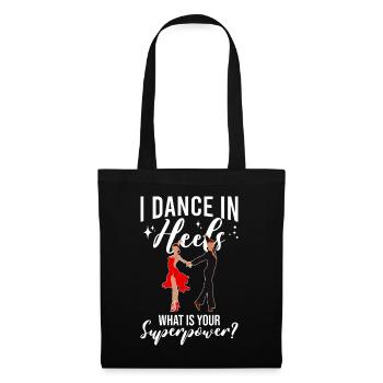 Formation en danse Ballroom Danse de couple - Sac en tissu - noir - Devant
