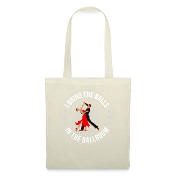 Dancing Slogan Ballroom Couple Dance Dance Floor - Tote Bag - nature - Front