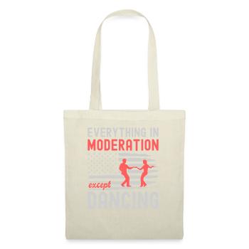 Dancing Slogan Ballroom Couple Dance Dance Floor - Tote Bag - nature - Front