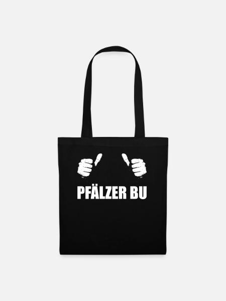 Pfalz Pfälzer Rheinland Pfalz - Stoffbeutel - Schwarz