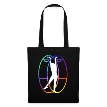 Rhönrad Gymnastics Wheel Wheel - Tote Bag - black - Front