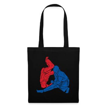 Koreanischer Kampfsport Hapkido - Stoffbeutel - Schwarz - Vorne