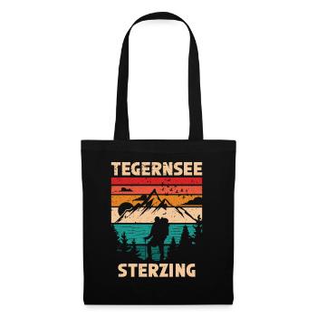 Traversée des Alpes Tegernsee Sterzing - Sac en tissu - noir - Devant