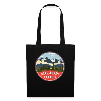 Crossing the Alps Alpe Adria Trail Ferwanderweg - Tote Bag - black - Front