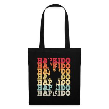 Koreanischer Kampfsport Hapkido - Stoffbeutel - Schwarz - Vorne