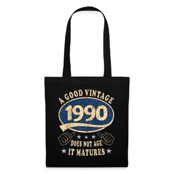 33rd Birthday 1990 33 Good vintage - Tote Bag - black - Front