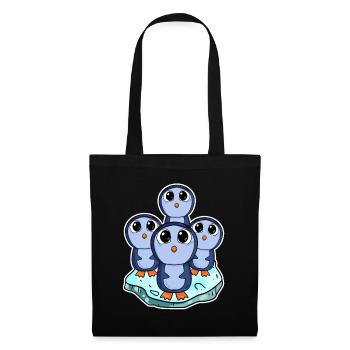 Penguins - Tote Bag - black - Front