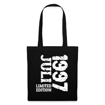 1997 Juillet Édition Limitée Cadeau d’Anniversaire - Sac en tissu - noir - Devant