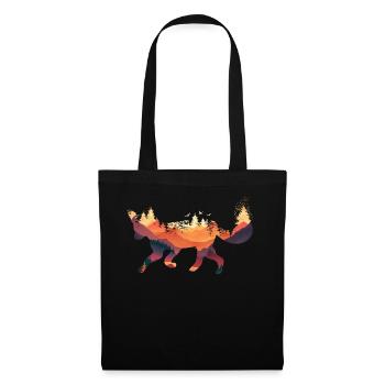 Renard, Renards, Animal Sauvage, Animal De La Forêt, Renard Rouge - Sac en tissu - noir - Devant
