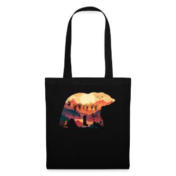 Panda Panda Bear Pandas - Tote Bag - black - Front