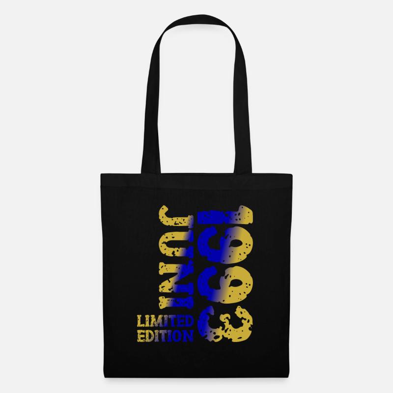 1993 Juni Limited Edition Geburtstag Geschenk - Stoffbeutel - Schwarz