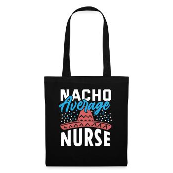 Nourriture mexicaine Cinco de Mayo Infirmière - Sac en tissu - noir - Devant