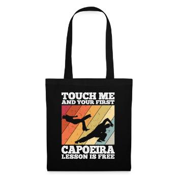 Capoeira - Stoffbeutel - Schwarz - Vorne