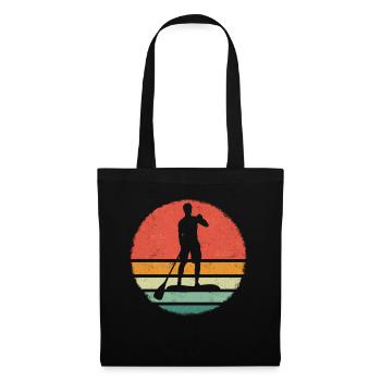 Stand up Paddle SUP Board Surf Paddle Paddle - Sac en tissu - noir - Devant