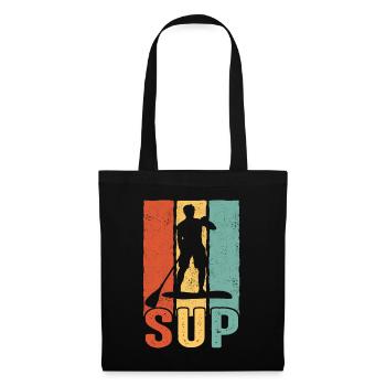 Stand up Paddle SUP Board Surf Paddle Paddle - Sac en tissu - noir - Devant