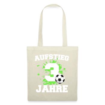 Geschenk 3 Jahre Geburtstagskind - Stoffbeutel - Natur - Vorne