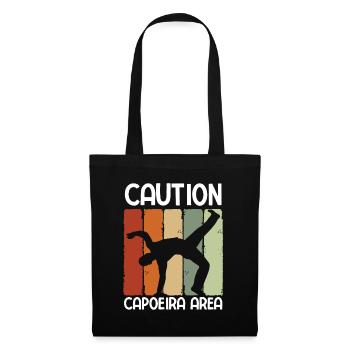 Capoeira - Stoffbeutel - Schwarz - Vorne