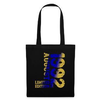 1992 August Limited Edition 31. Geburtstag Outfit - Stoffbeutel - Schwarz - Vorne
