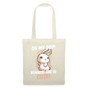 Lapin Lapin Animal Lapin - Sac en tissu - nature - Devant