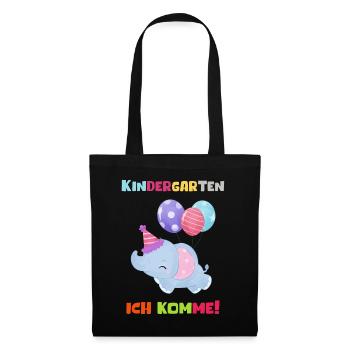 Kindergarten 2023 I'm coming girl daycare gift - Tote Bag - black - Front