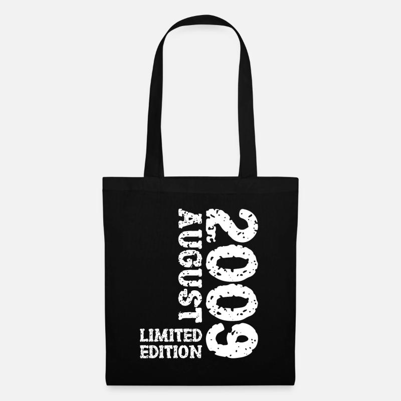 2009 August Limited Edition 14. Geburtstag Outfit - Stoffbeutel - Schwarz