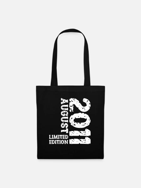 2011 August Limited Edition 12. Geburtstag Outfit - Stoffbeutel - Schwarz