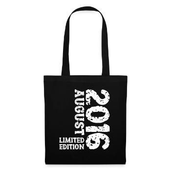 2016 August Limited Edition 7. Geburtstag Outfit - Stoffbeutel - Schwarz - Vorne