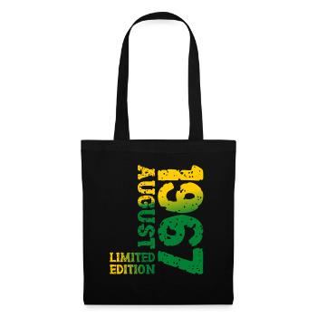 1967 August Limited Edition 56th Birthday Outfit - Tote Bag - black - Front