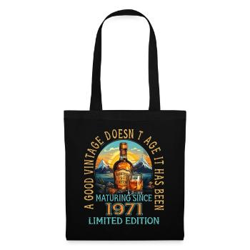 52nd Birthday 1971 52 Good Vintage Whisky - Tote Bag - black - Front