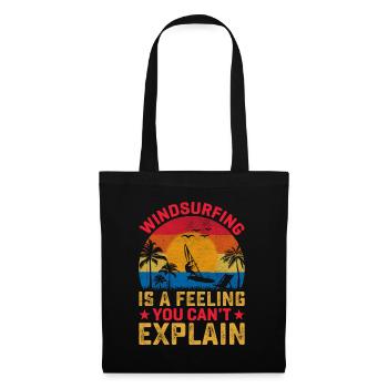 Windsurfing Water Sports - Tote Bag - black - Front