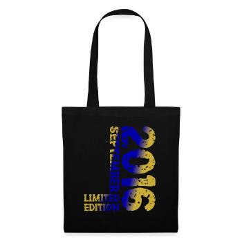 2016 September Limited Edition 7th Birthday Decoration - Tote Bag - black - Front