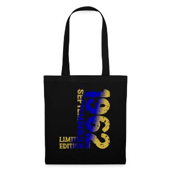 1962 Septembre Edition Limitée 61e anniversaire Déco - Sac en tissu - noir - Devant