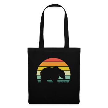 Bear, Bear, Grizzly Bear, Brown Bear - Tote Bag - black - Front