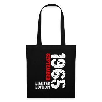 1965 September Limited Edition 58th Birthday Deco - Tote Bag - black - Front