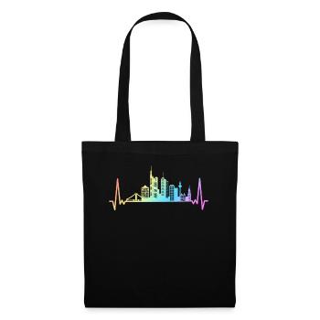 Frankfurt, Hesse, Germany, Frankfurter - Tote Bag - black - Front