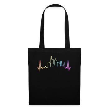 Frankfurt, Hesse, Germany, Frankfurter - Tote Bag - black - Front
