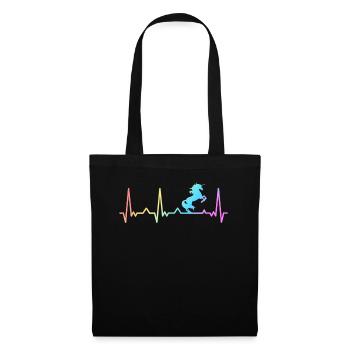 Unicorn Unicorns Mythical Creatures Mystical - Tote Bag - black - Front