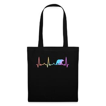 Bear, Grizzly Bear, Brown Bear, Bears - Tote Bag - black - Front