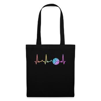 Volleyball Player Beach Volleyball Volleyball S - Tote Bag - black - Front