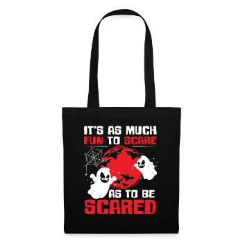 Ghost Halloween Costume Spooky Gift - Tote Bag - black - Front