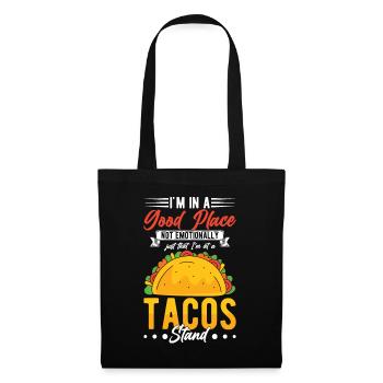 Tacos Stand - Taco Squad - Taco Crew - Mexique - Sac en tissu - noir - Devant