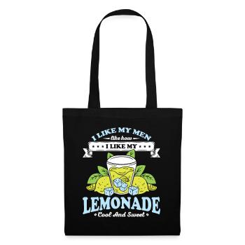 Lemonade Cool and Cute Husband Wife Gift - Tote Bag - black - Front