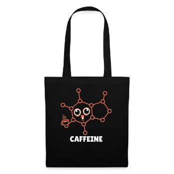 Chemiker Chemie Wissenschaft Atom Molecule - Stoffbeutel - Schwarz - Vorne
