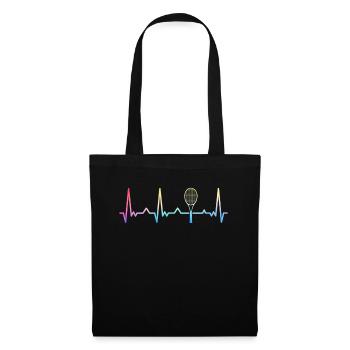 Tennis Tennis Player - Tote Bag - black - Front