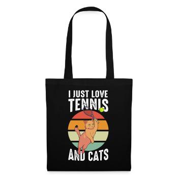Tennis Tennis Player - Tote Bag - black - Front